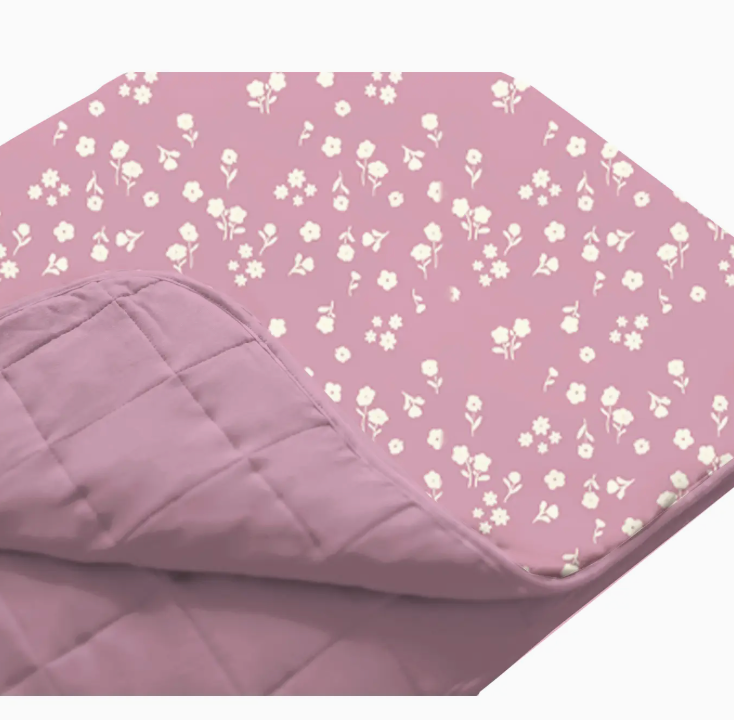 Mini Floral Toddler Cloud Blanket