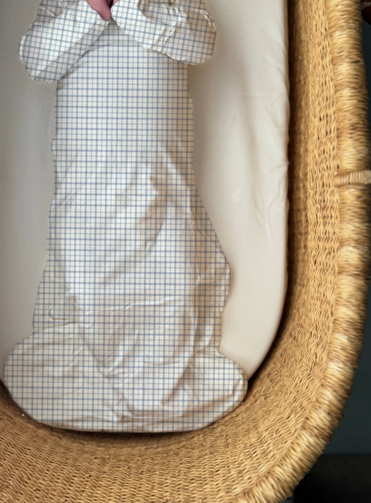 Checkmate Gown- 0-3M