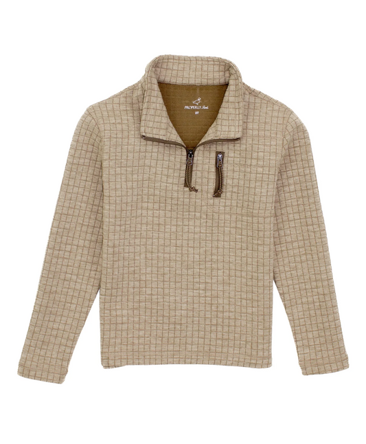 Boys Delta Pullover White Oak