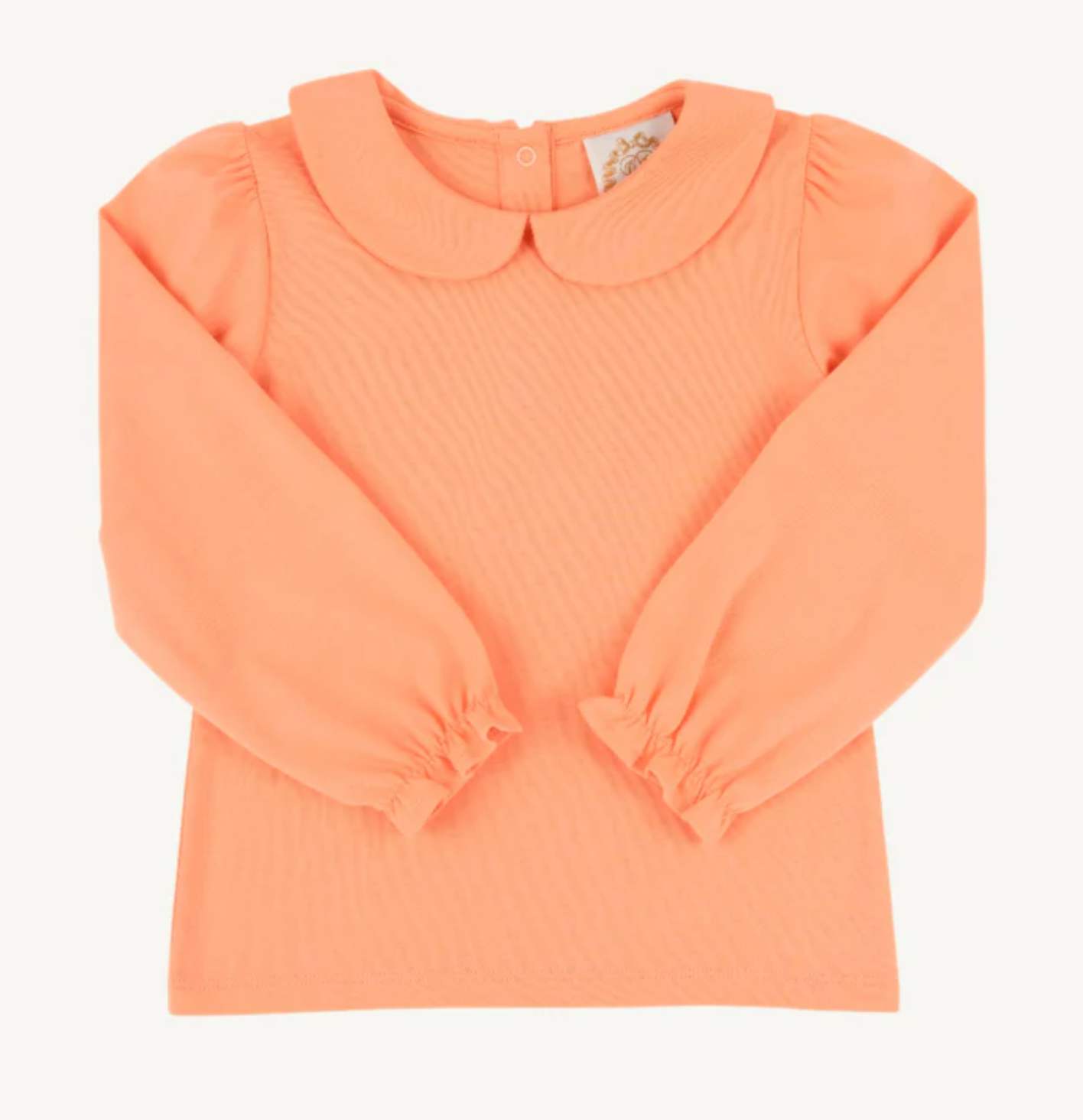 Maude's Peter Pan Collar Onesie - Seashore Sherbet