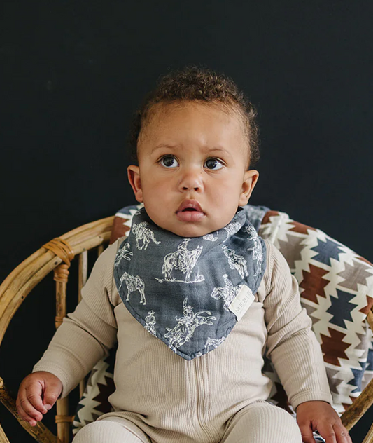 Wild West Muslin Bib