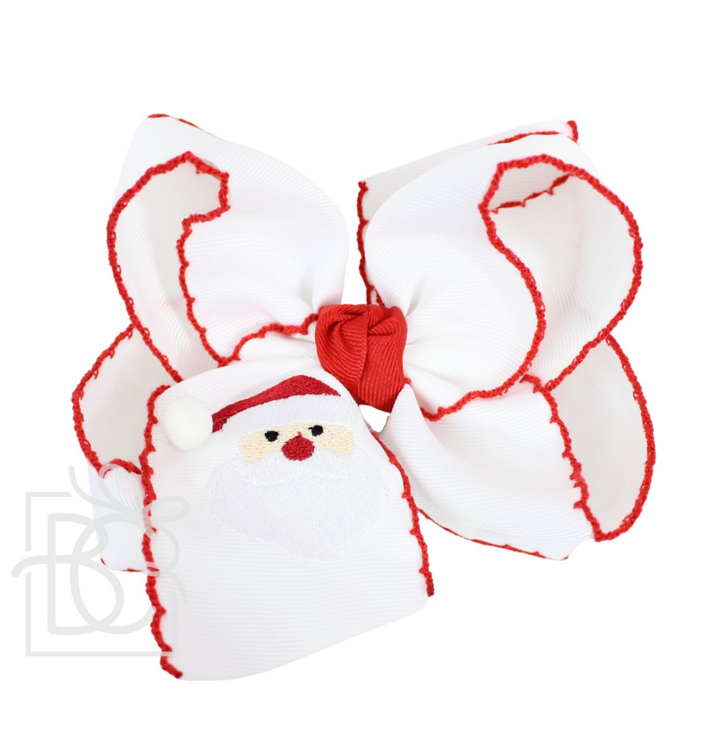 Santa 4.5 Large Grosgrain Bow w/ Knot