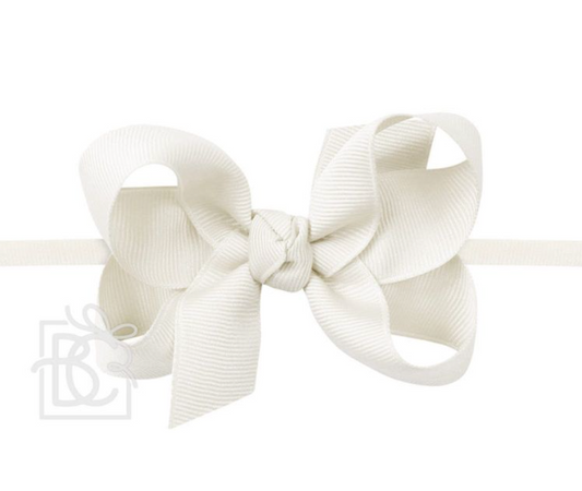 Antique White 3.5" Pantyhose Headband