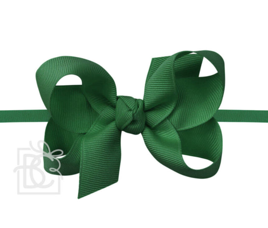 Forest Green 3.5" Pantyhose Headband