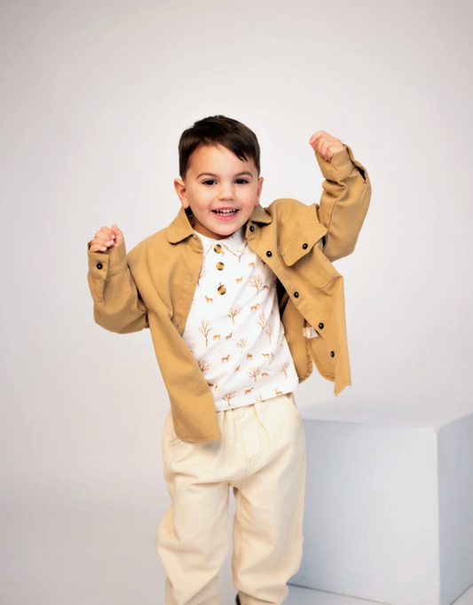 Alpine Cocoa Denim Shacket