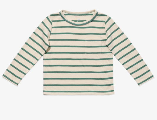 Edward T-Shirt - Pine Stripe