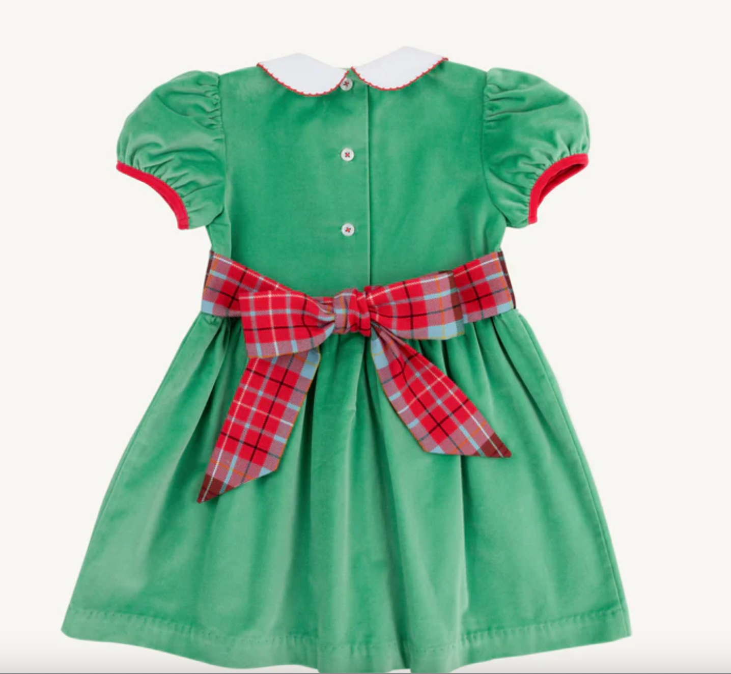 Cindy Lou Sash Dress (Velveteen)-