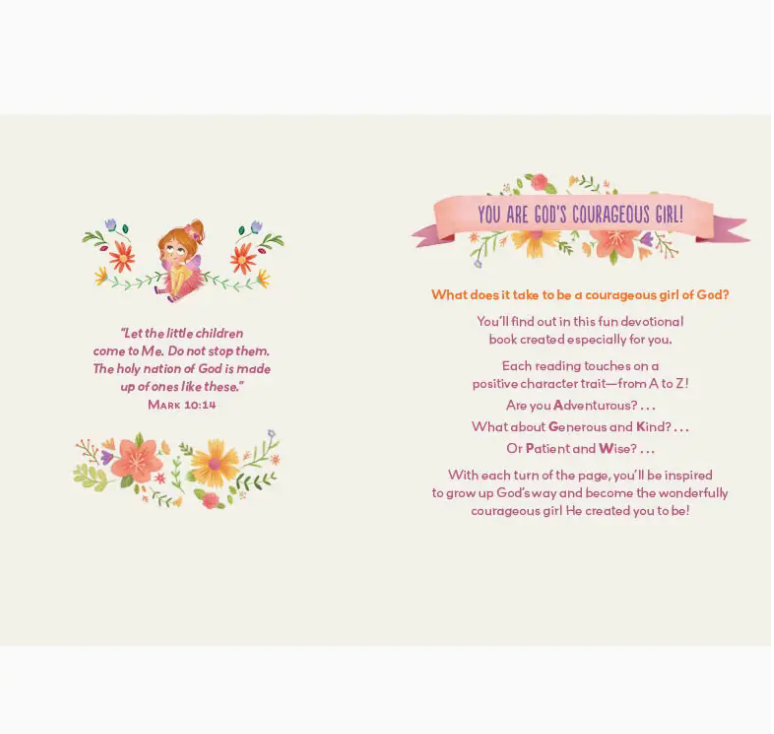 A to Z Devotions for Courageous Girls