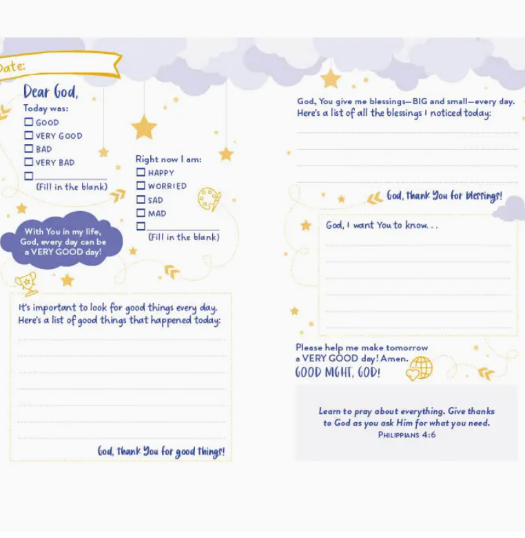 Good Night, God: Prayer Map for Boys