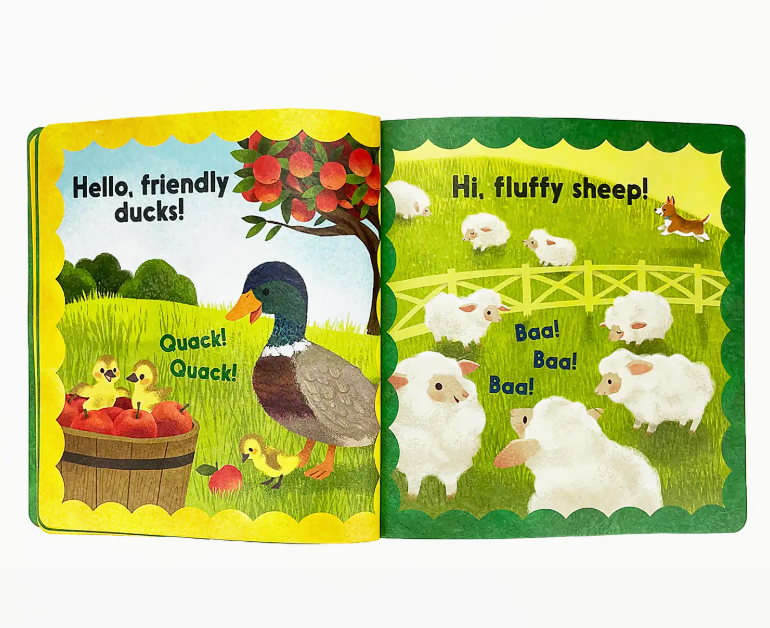 Hello Farm Tuffy Book
