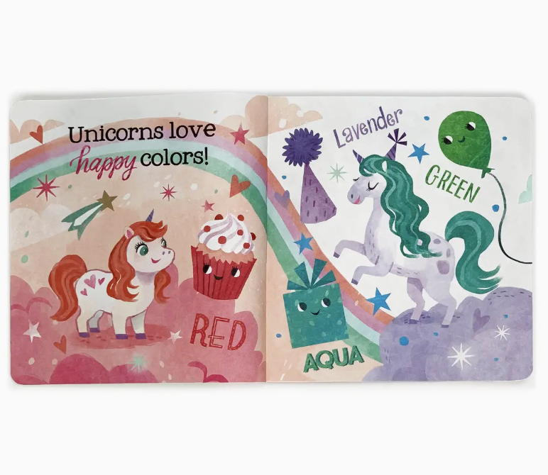 Unicorns Love Colors Tuffy Book
