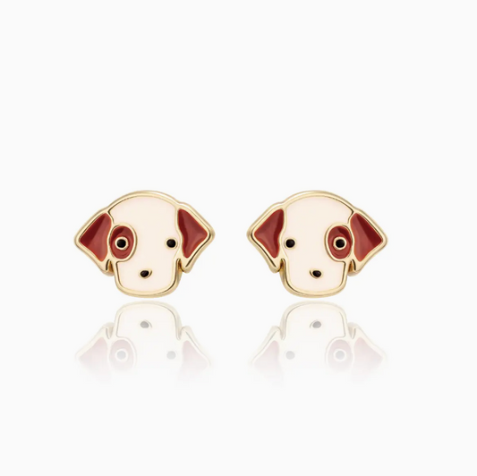 Puppy Stud Earrings