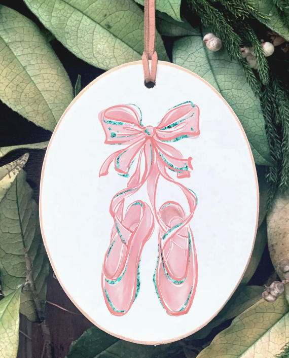 Ballerina Shoes Ornament