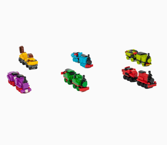 Build & Play Train Set