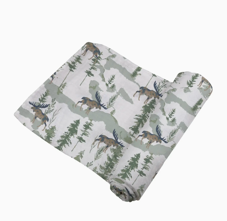 Mountain Moose Swaddle