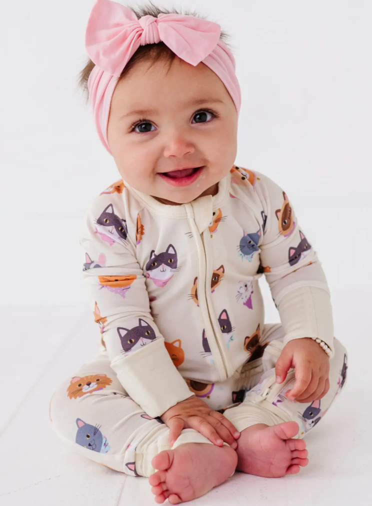 Just Kitten Around Convertable Footie