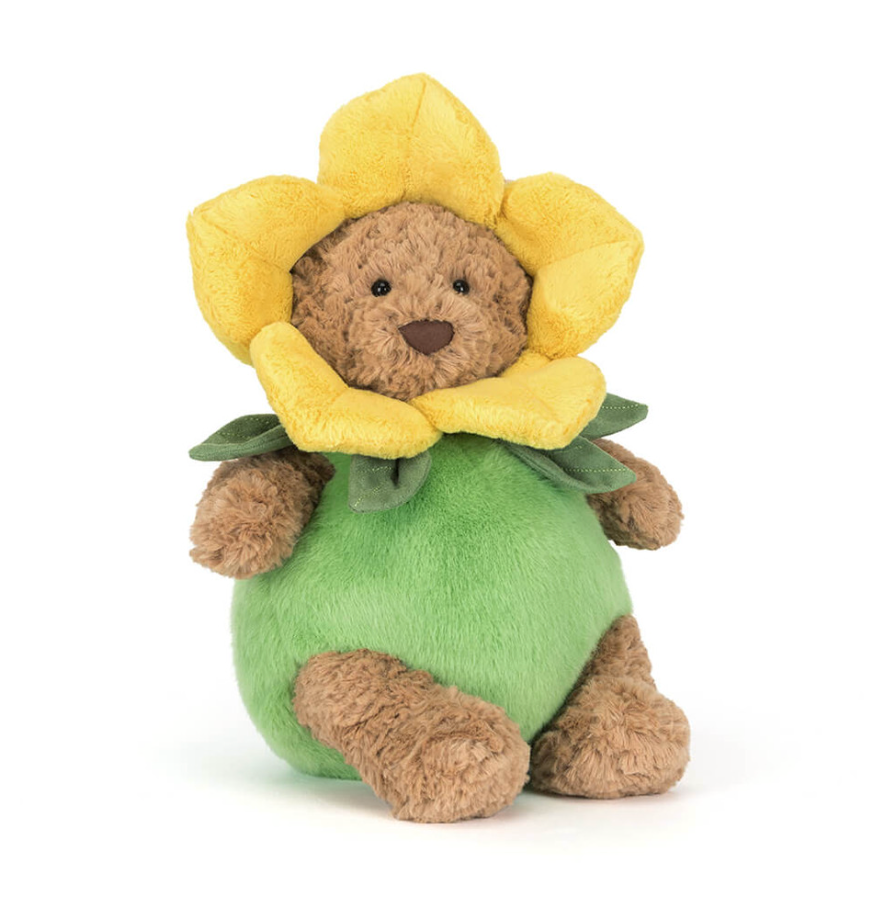 Bartholomew Bear Daffodil Outfit