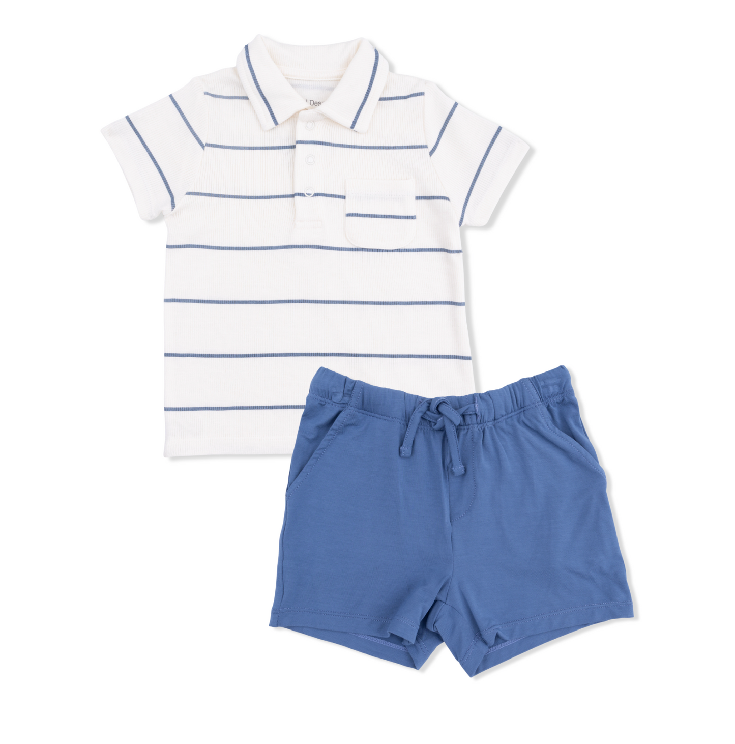 Vintage Stripe - Polo with Casual Short