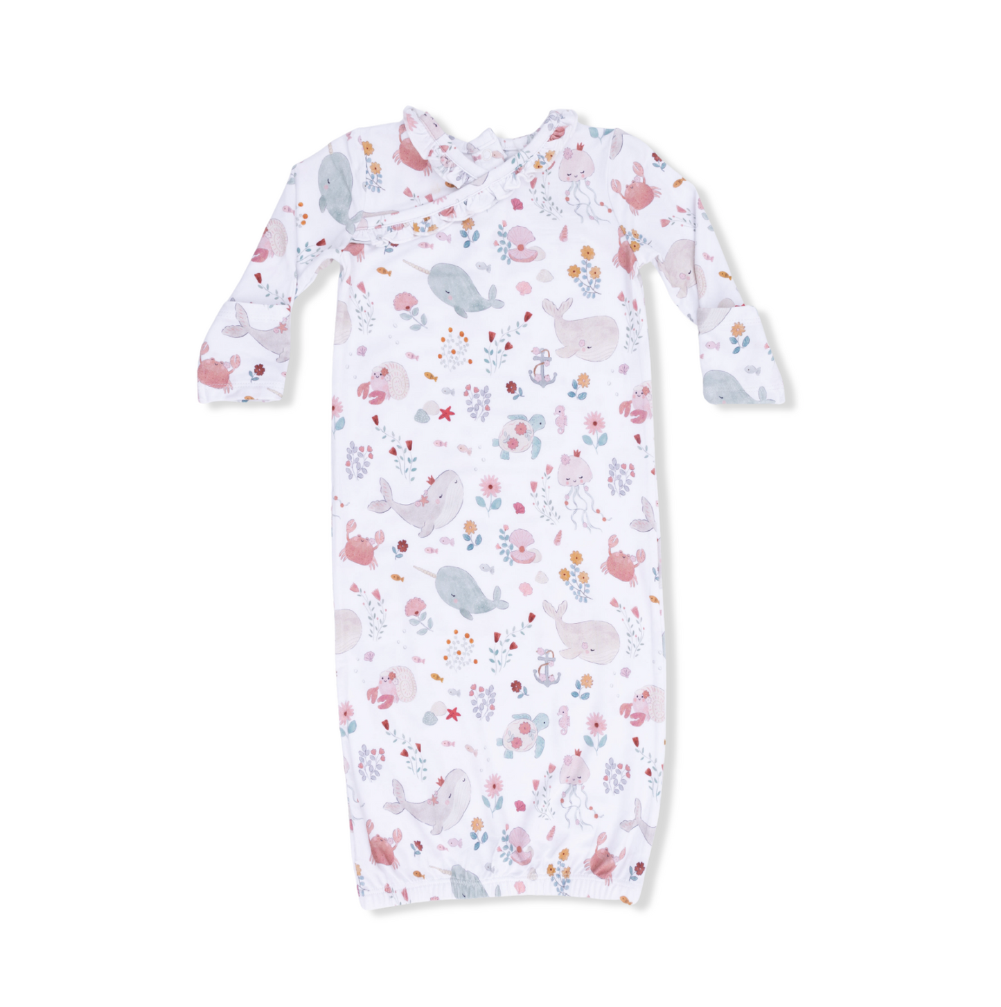 Garden Sea Creatures - Kimono Gown