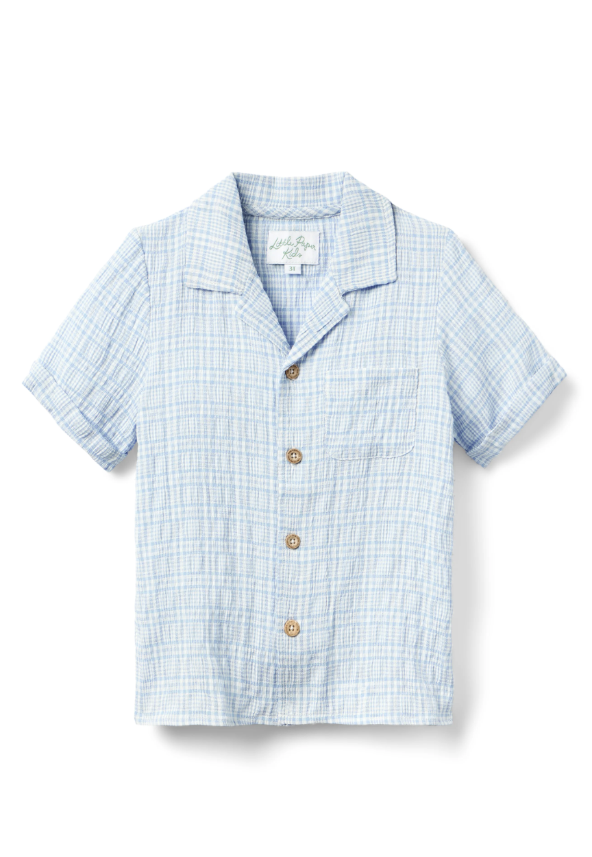 Graham Button Down - Seaside Picnic