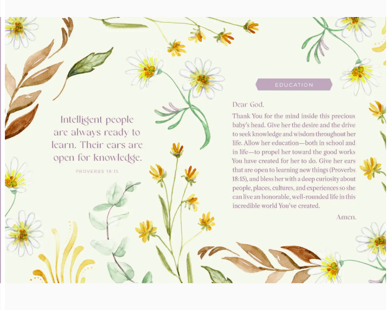 Prayers For My Baby Girl