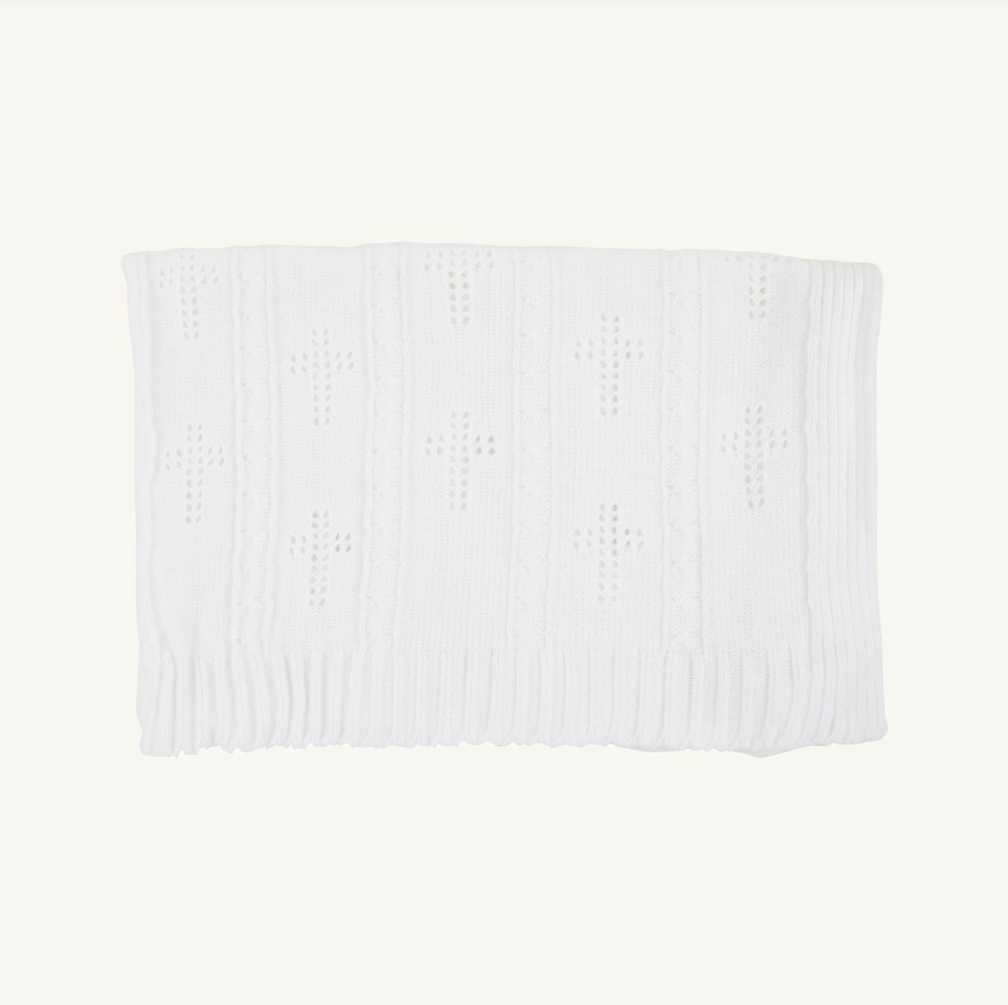 Pointelle Bailey Baby Blanket