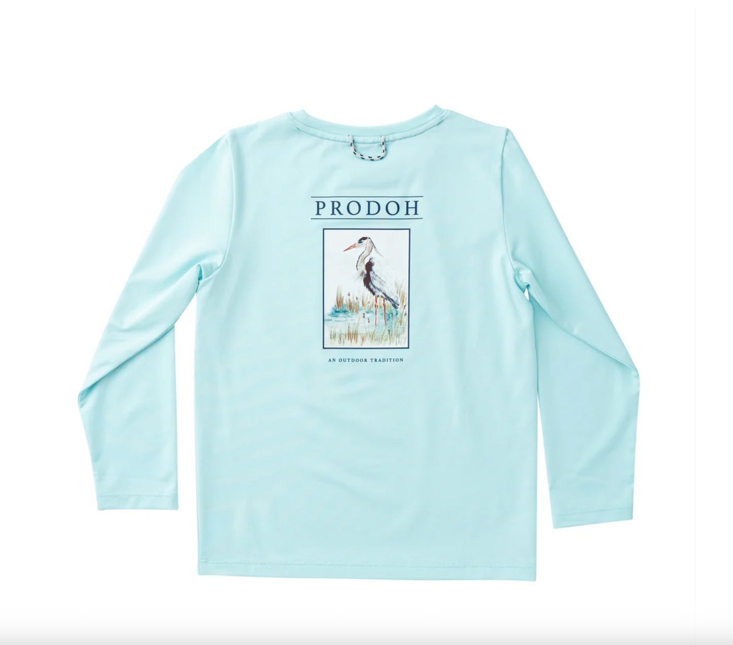 Performance Long Sleeve T-shirt – Great Blue Heron Art