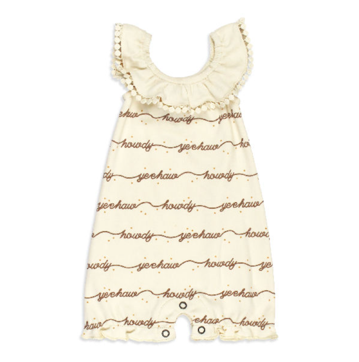 Howdy Bubble Romper