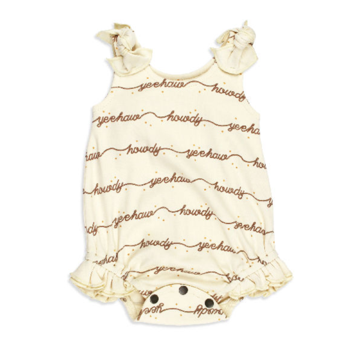 Howdy Tie Shoulder Bodysuit