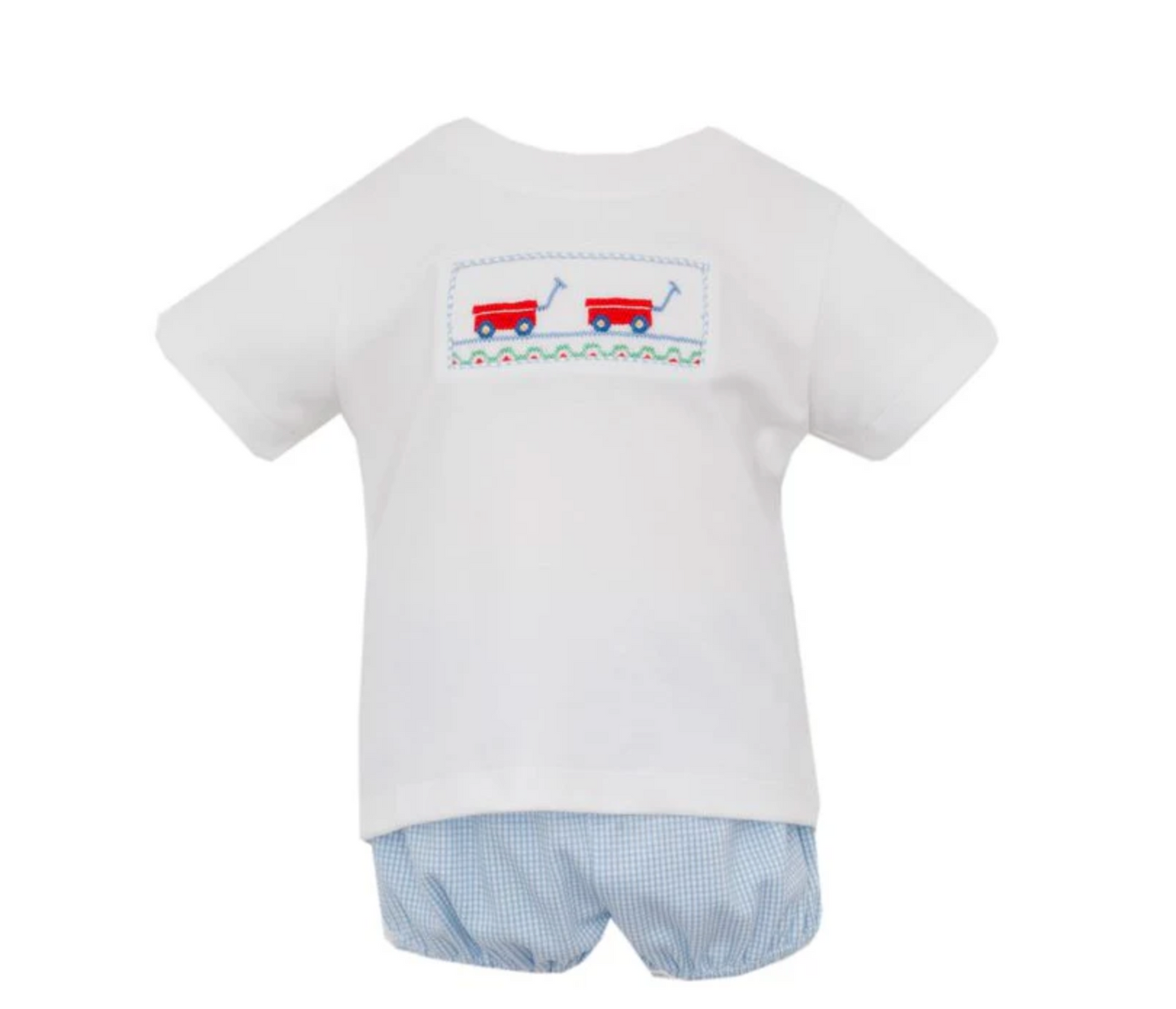 Wagons Diaper Cover Set