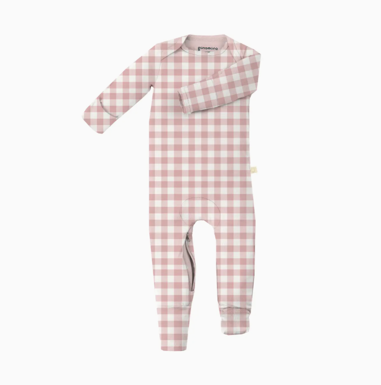 Convertible PJ - Pink gingham