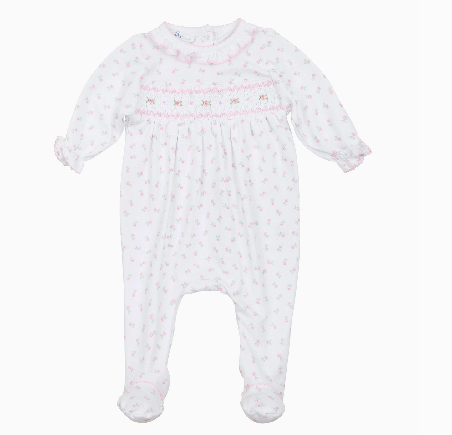 Juliette's Classics Smocked Footie