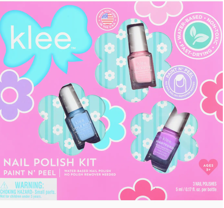 Fairy Joy - Klee Kids Water-Based Nail Polish Set