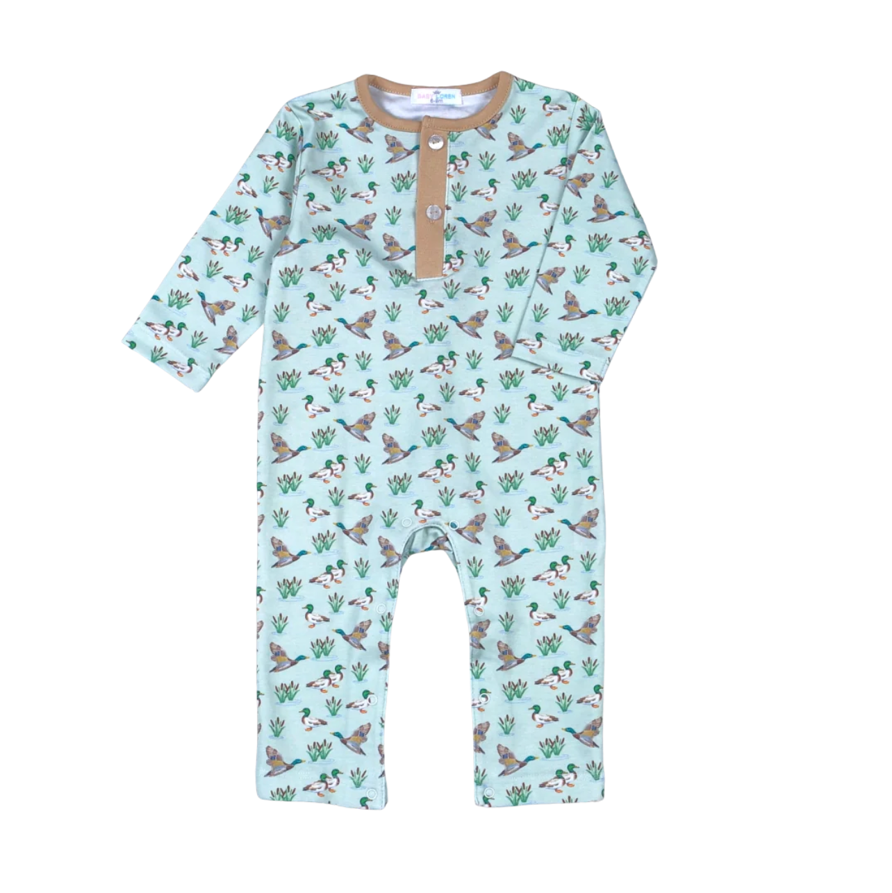 Mallard Ducks Pima Romper