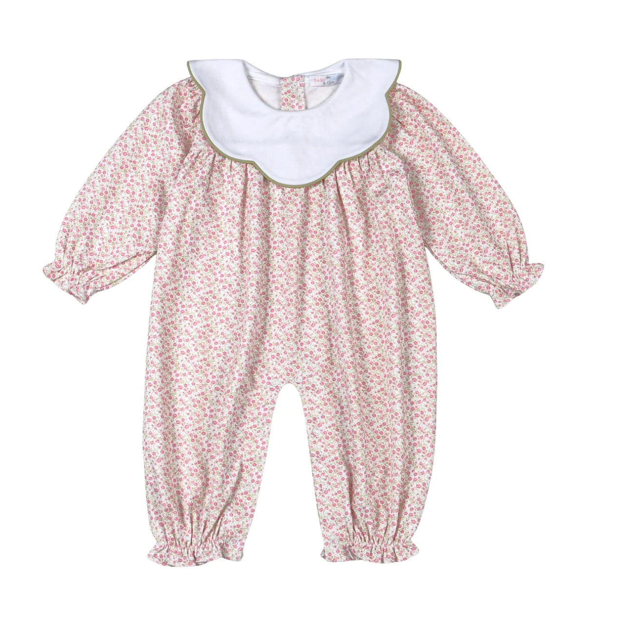 Melody Pima Scallop Collar - Romper