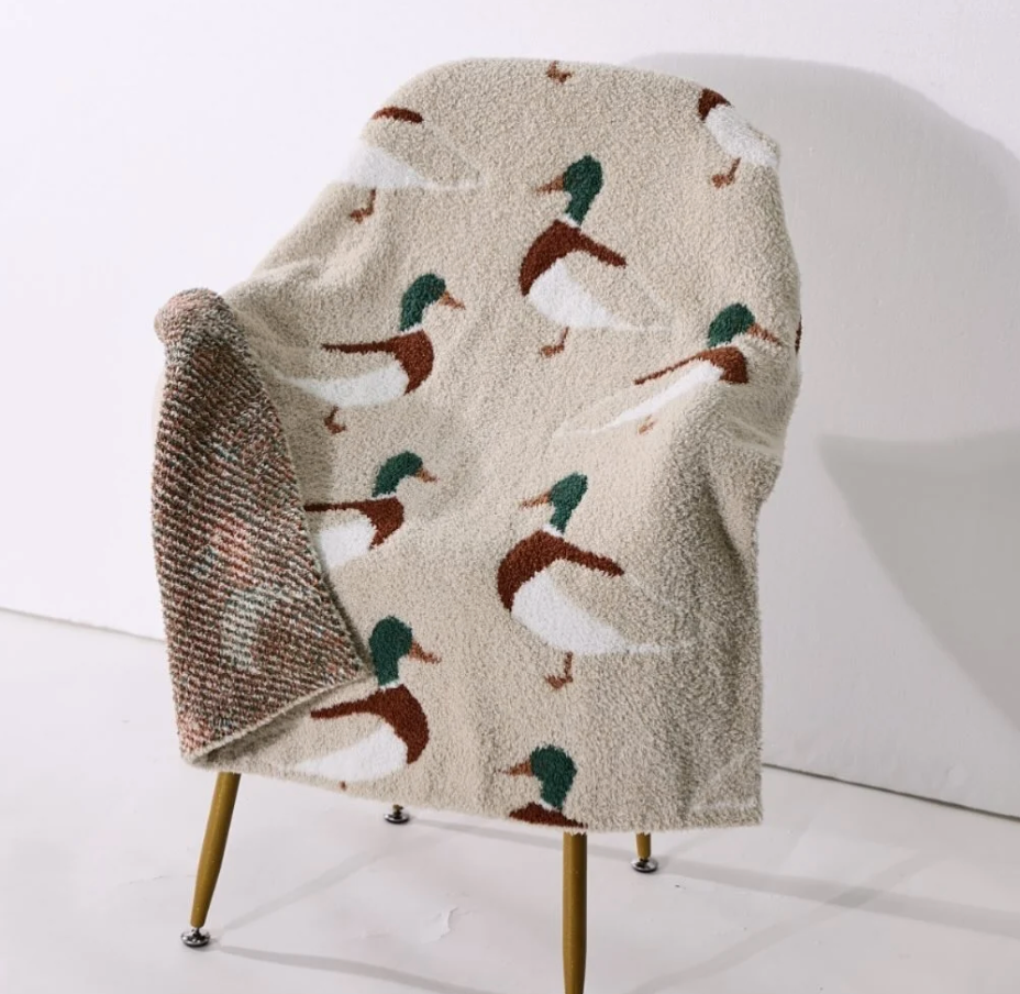 Toddler Mallard Chenille Blanket