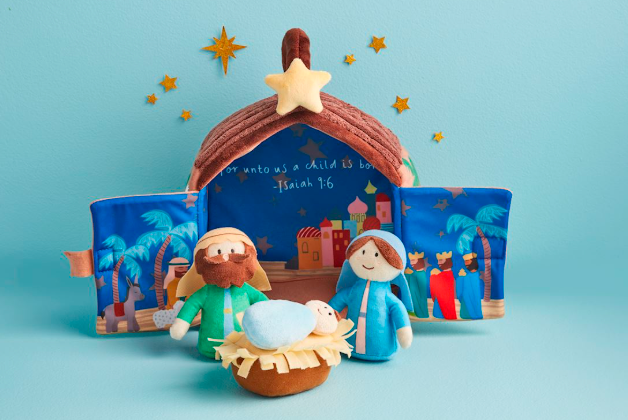Musical Nativity Plush Set