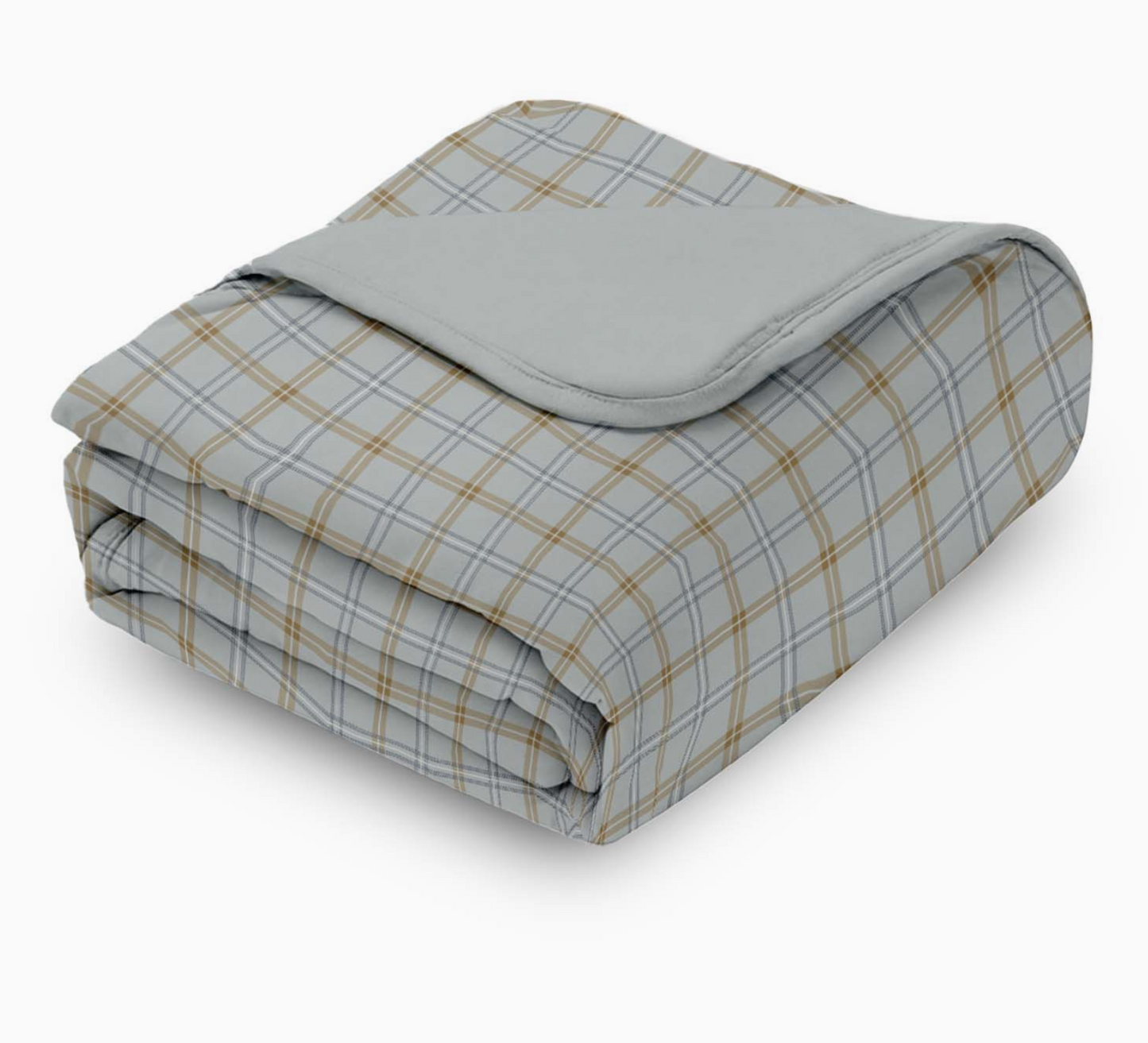 Plaid Mini Cloud Blanket