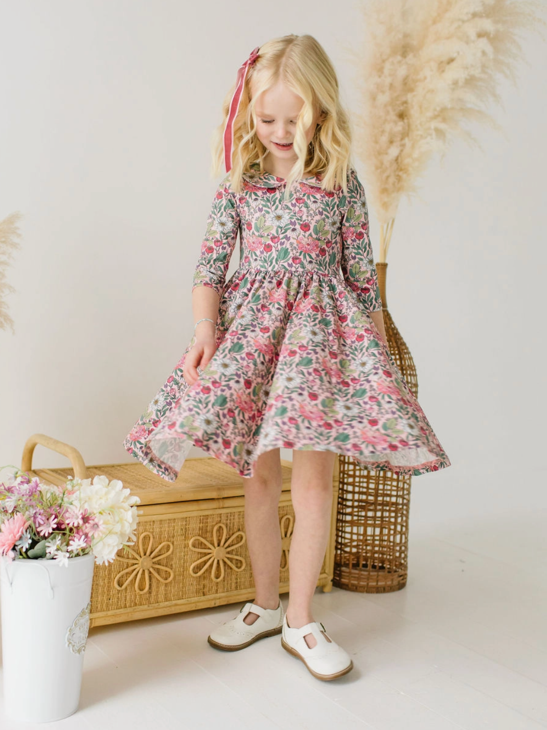 Rubina Dress in Meadow Bloom