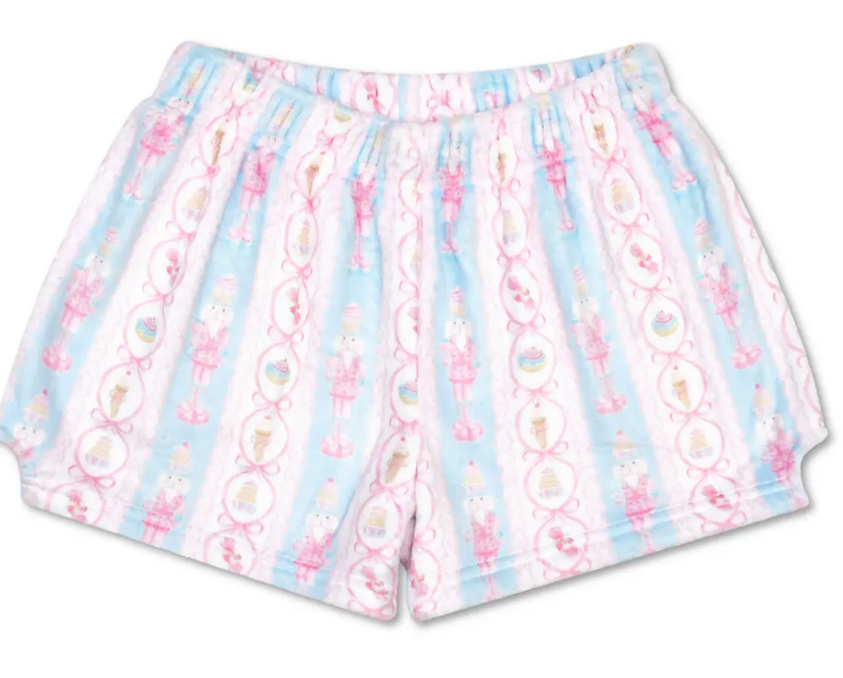 Sweet Nutcrackers Plush Shorts