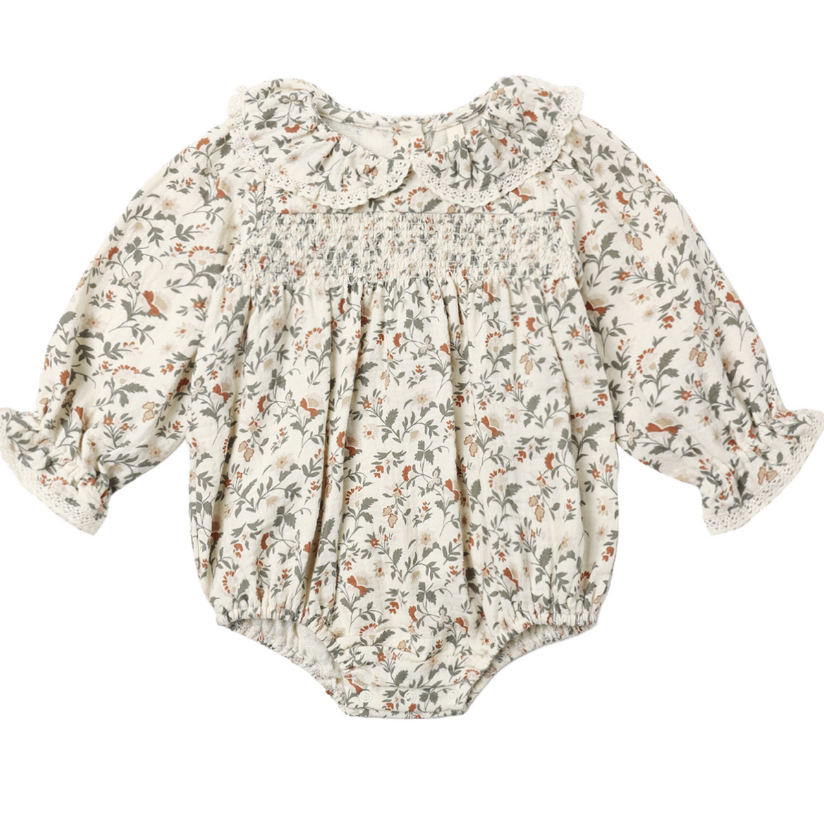 CALLIE ROMPER HOLIDAY FLORAL
