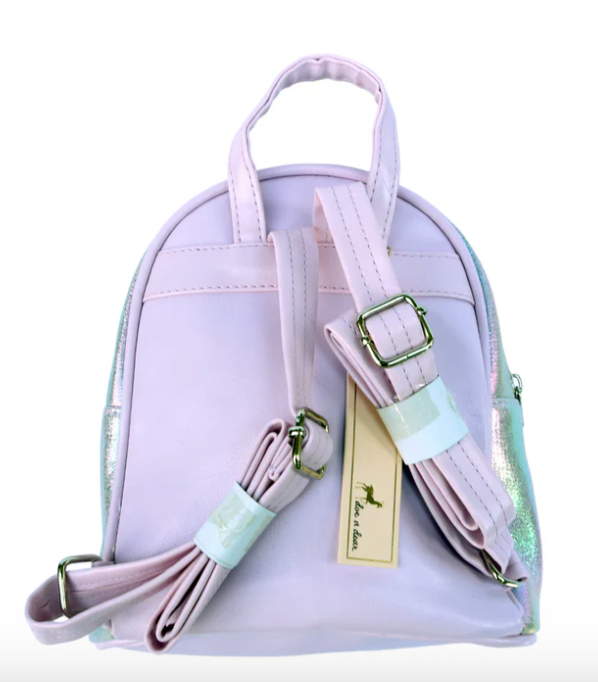 Purple Bunny Iridescent Backpack