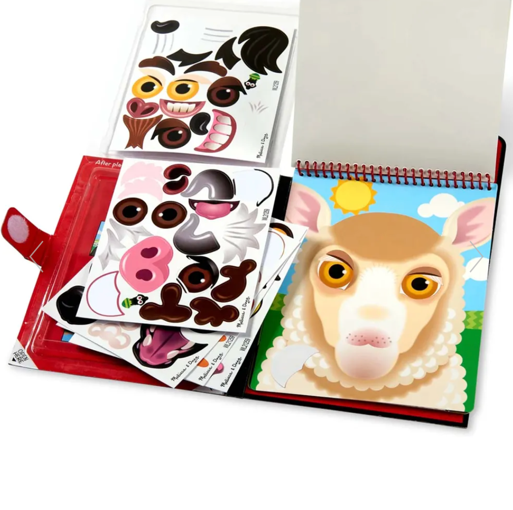 Make-a-Face Reusable Sticker Pad