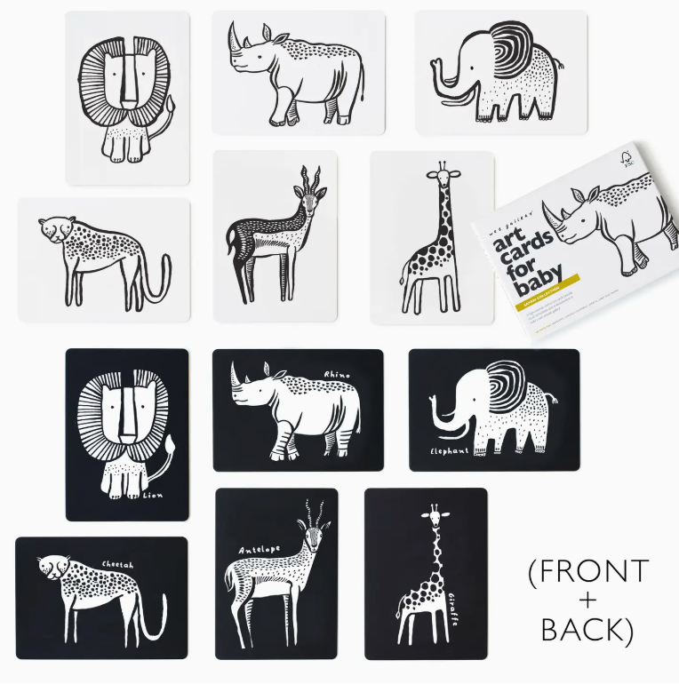 Art Cards For Baby - Safari