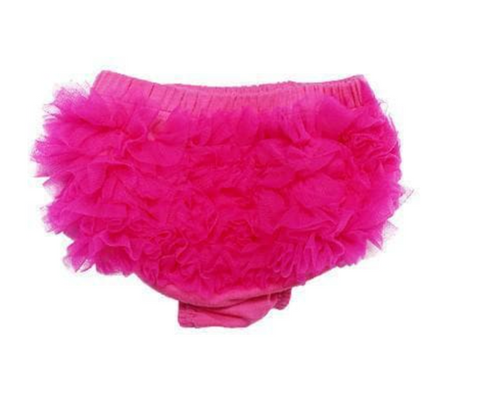 Hot Pink Ruffle Bum Bloomer