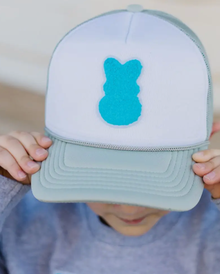 Boy Bunny Patch Hat