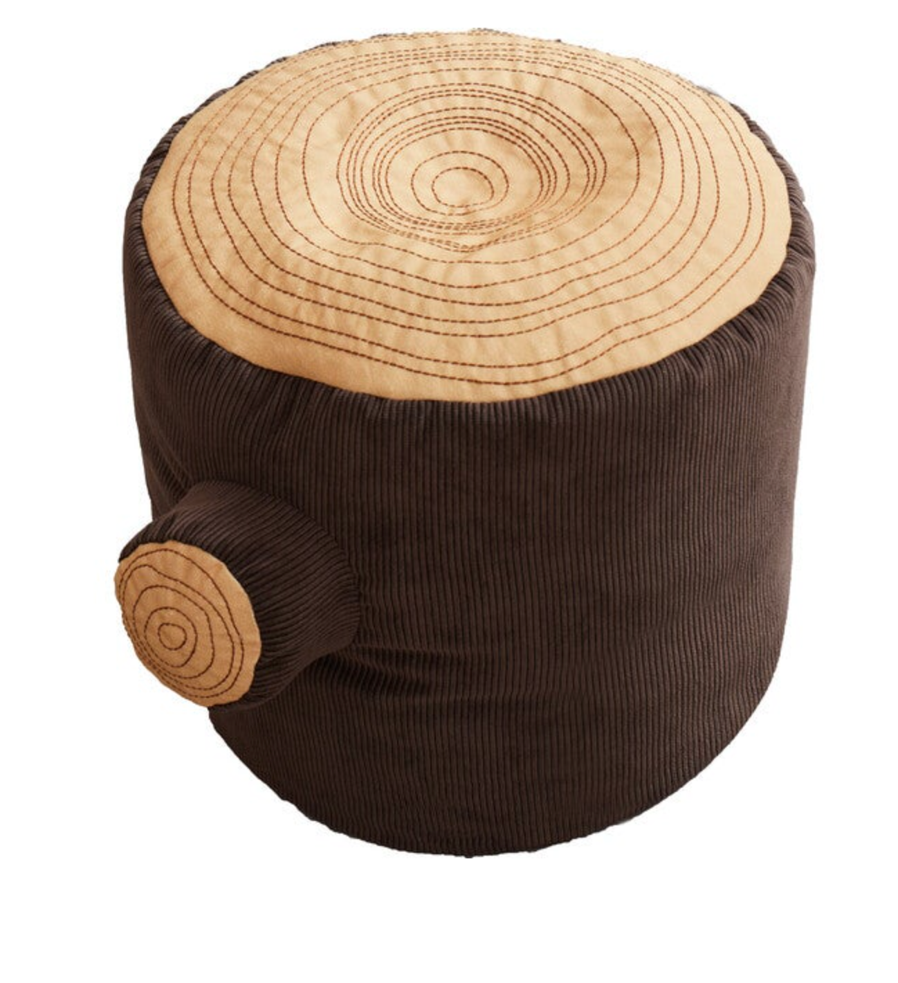 Tree Stump Pouf