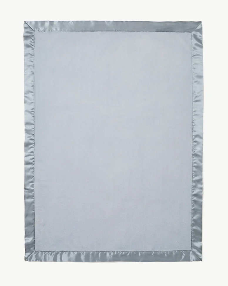 Elegant Baby Pale Blue Fleece Blanket
