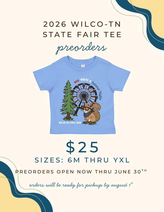 2026 Wilco-TN State Fair Tee