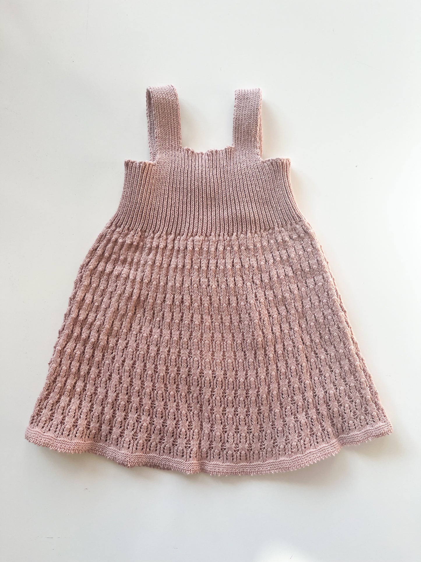 Knit Dress - Pale Rose